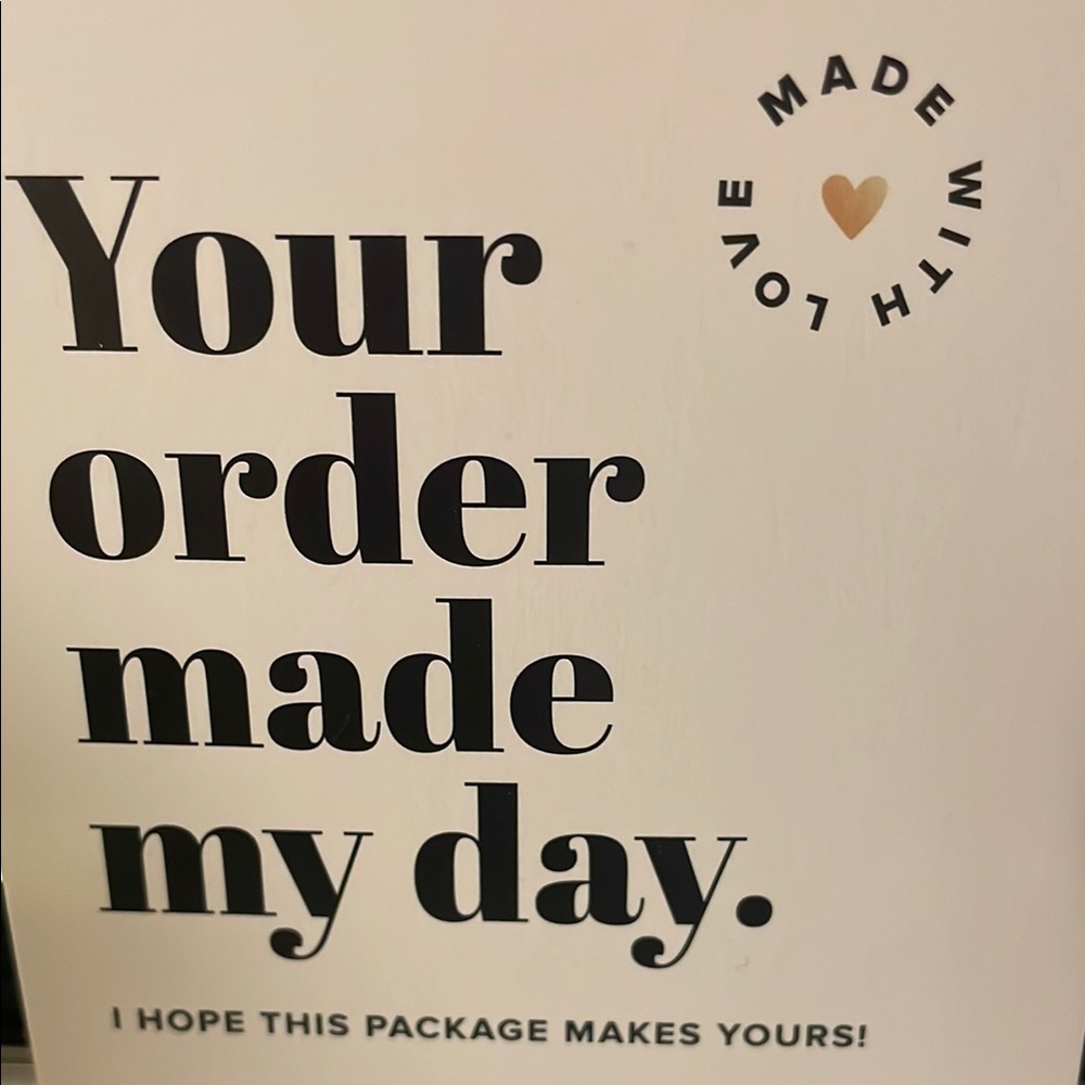 Made With Love Packaging